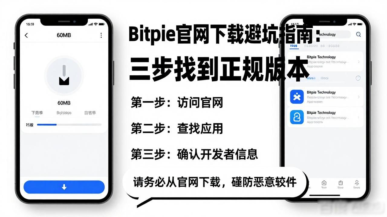 辨别伪冒钱包_Bitpie官网下载_如何通过bitpie官网选择正规下载？