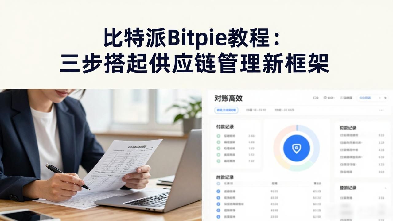 比特派Bitpie教程：三步搭起供应链管理新框架