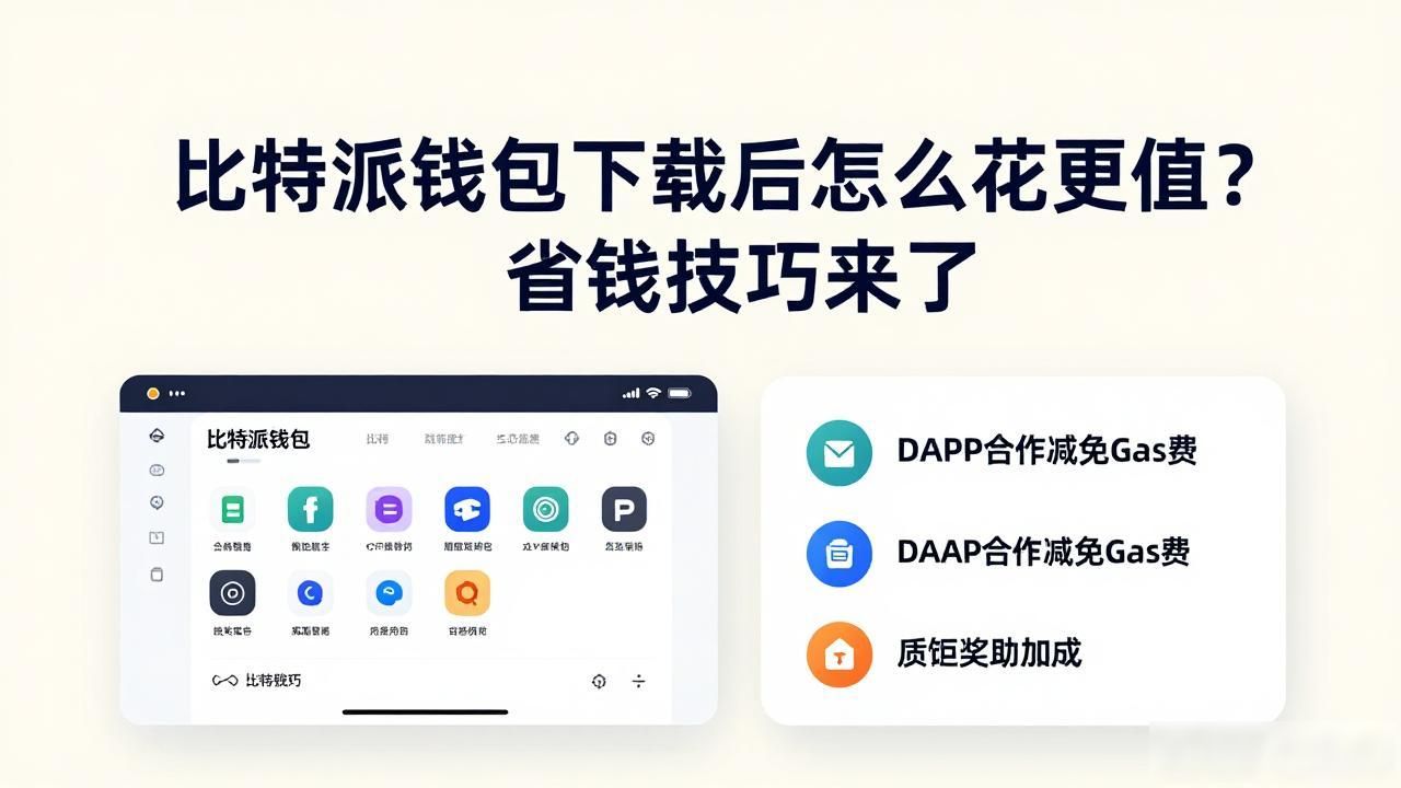 比特派钱包下载后怎么花更值？省钱技巧来了