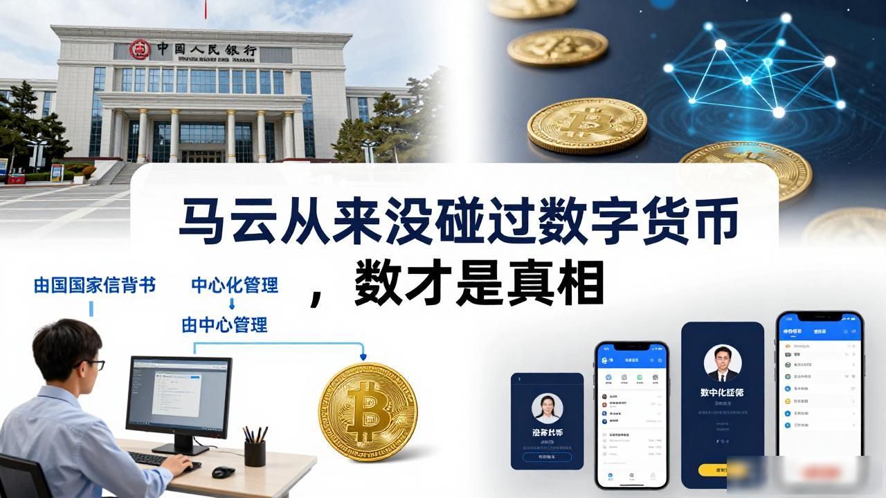 马云深耕移动支付数字金融_马云数字货币认知偏差_马云没研究数字货币