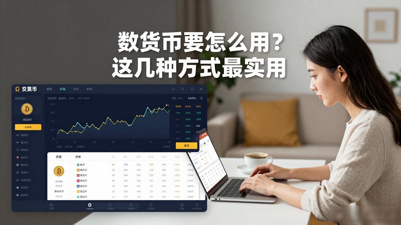 数字货币要怎么用？这几种方式最实用