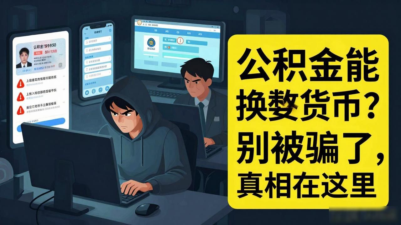 公积金能换数字货币？别被骗了，真相在这里