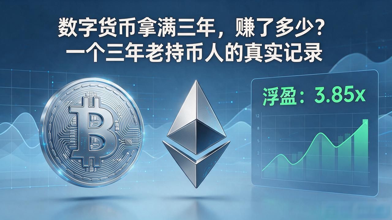 比特币以太坊三年持有策略_长期定投心态管理_数字货币拿3年