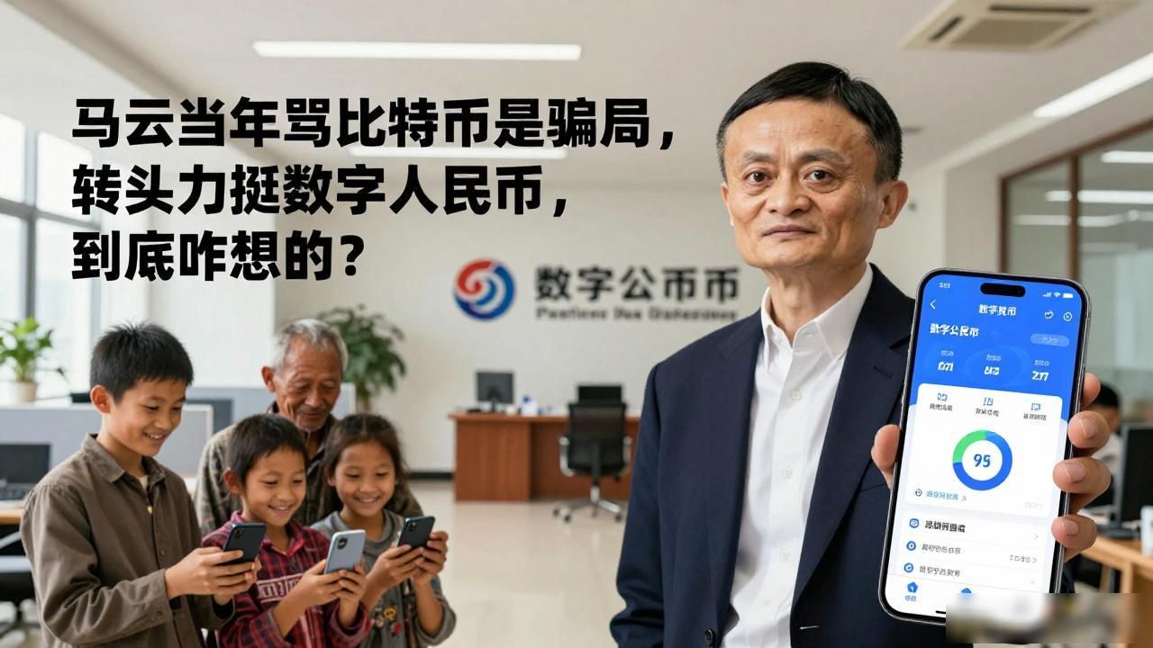 马云对数字货币的认定_马云对比特币和数字人民币的态度差异_数字货币定价权归属国家还是企业