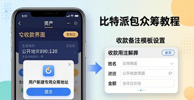 比特派钱包发起众筹教程