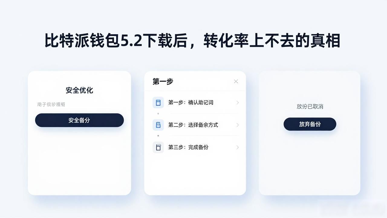 比特派钱包5.2用户体验优化_如何在比特派钱包5.2下载中实现有效转化?_助记词备份流程改进