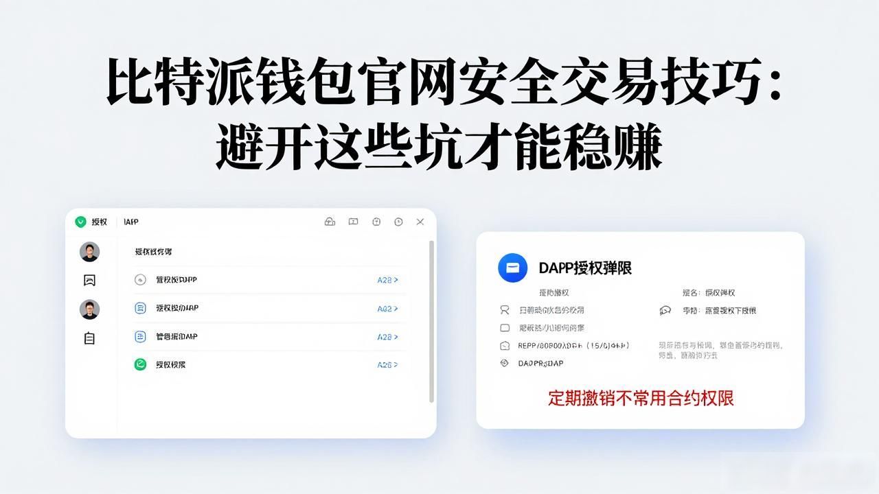 比特派钱包官网安全交易技巧：避开这些坑才能稳赚