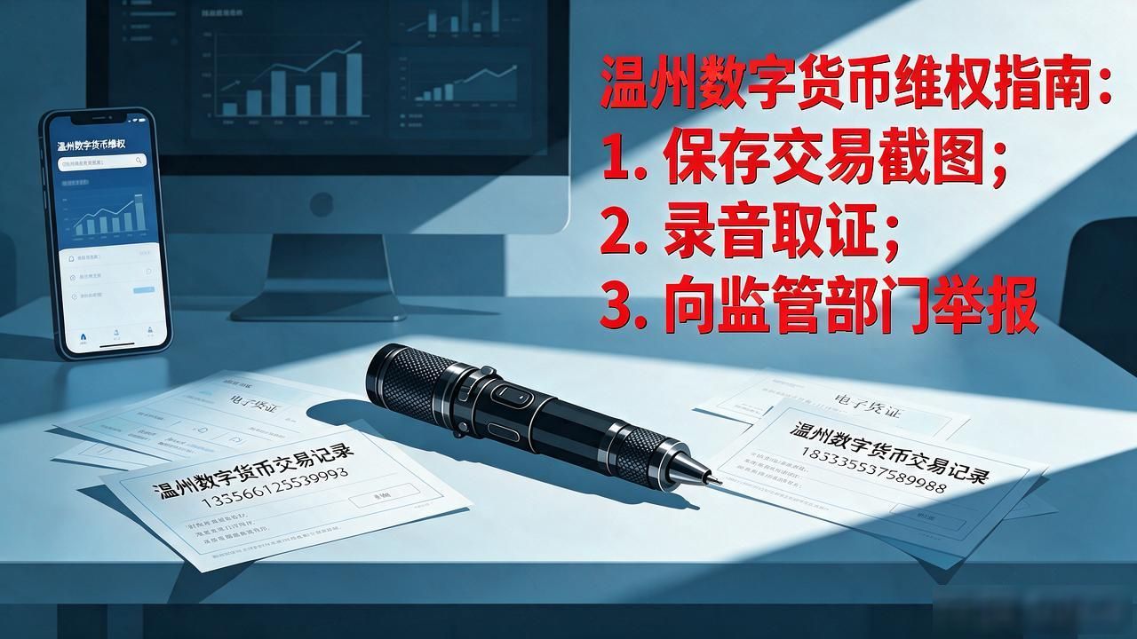 温州数字货币被骗，把该走的维权步骤理清楚，钱才可能追回来