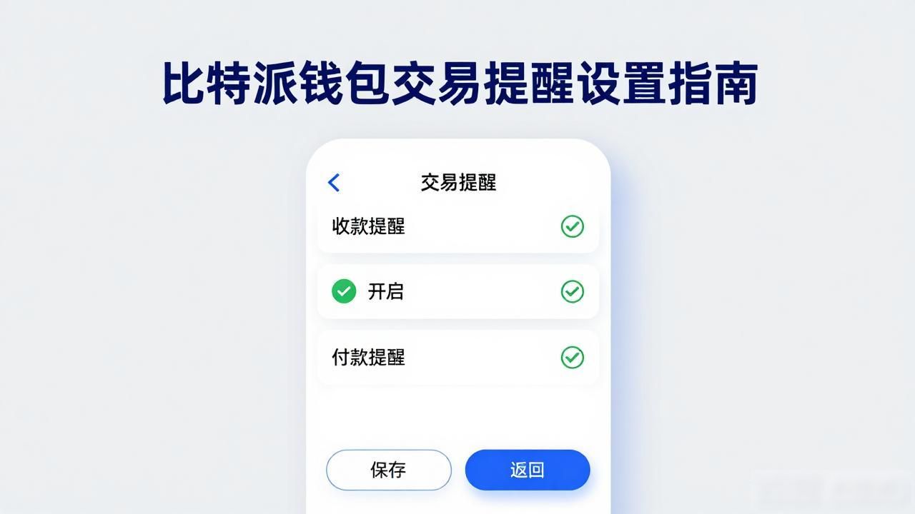 比特派钱包交易提醒设置指南