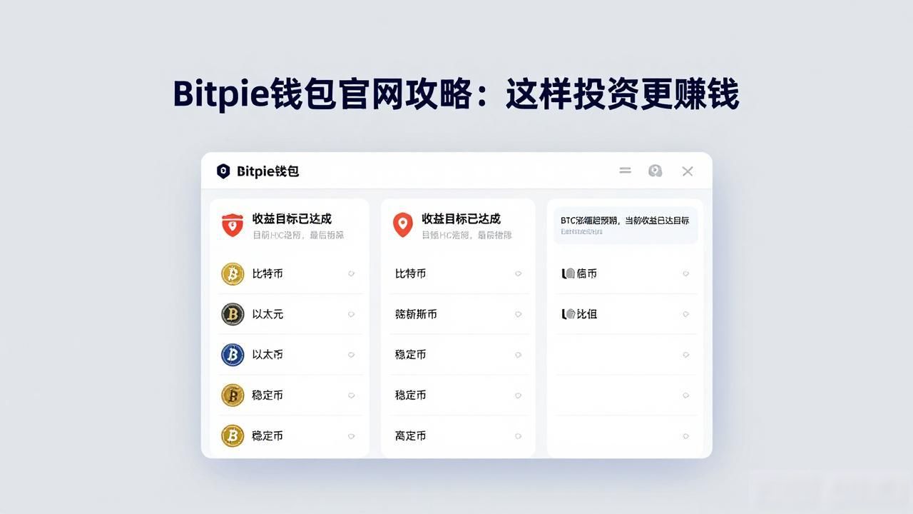 Bitpie钱包官网提升收益功能_如何有效利用Bitpie钱包官网提升投资获利_加密货币投资关注收益波动币种