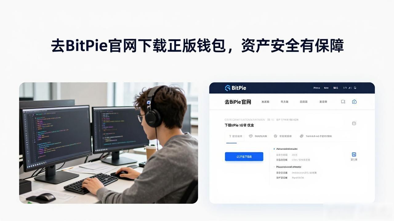 去BitPie官网下载正版钱包，资产安全有保障