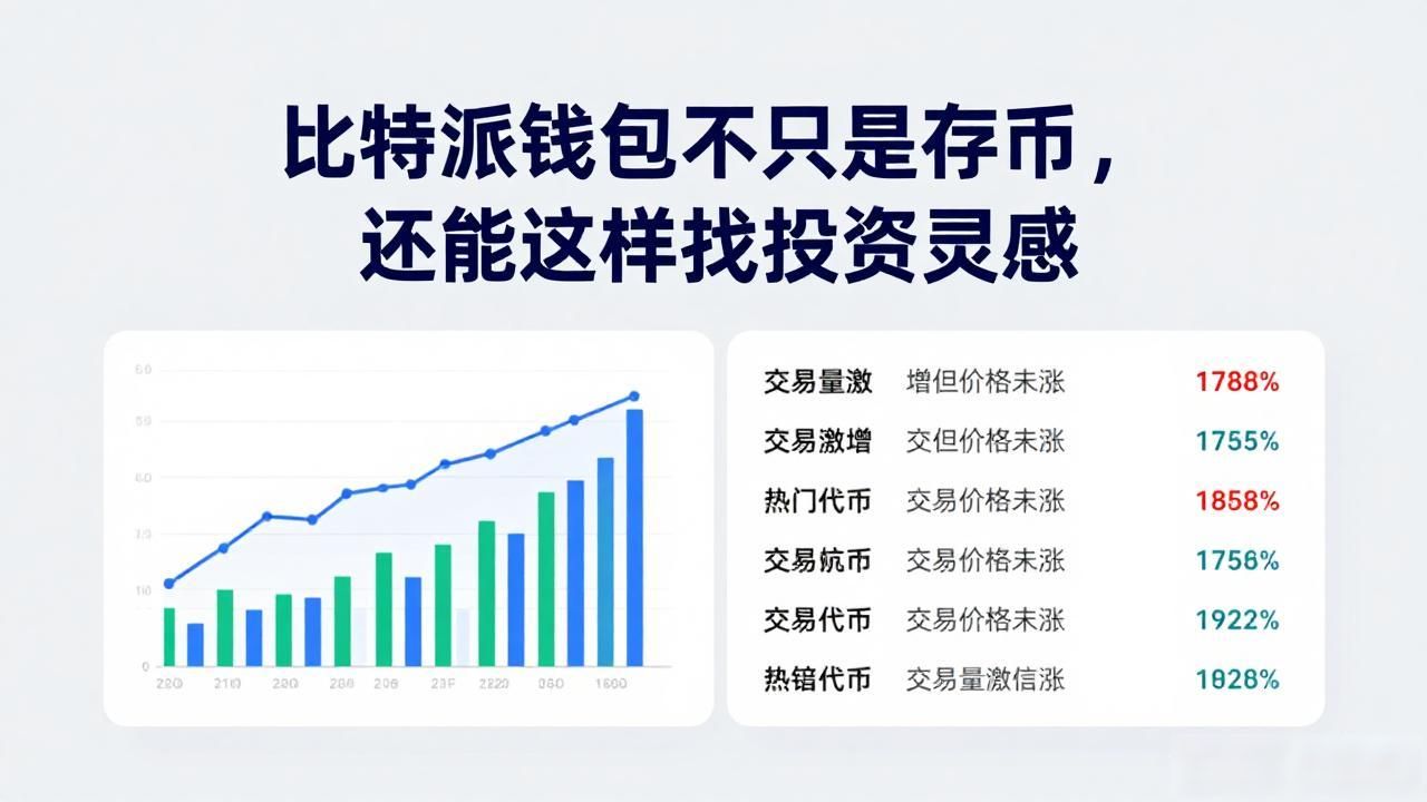 比特派钱包不只是存币，还能这样找投资灵感