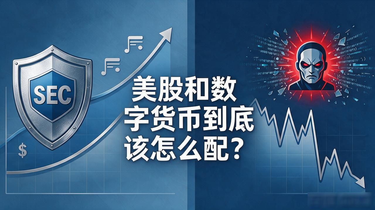 美股和数字货币到底该怎么配？2026年这两个市场还能不能一起拿住