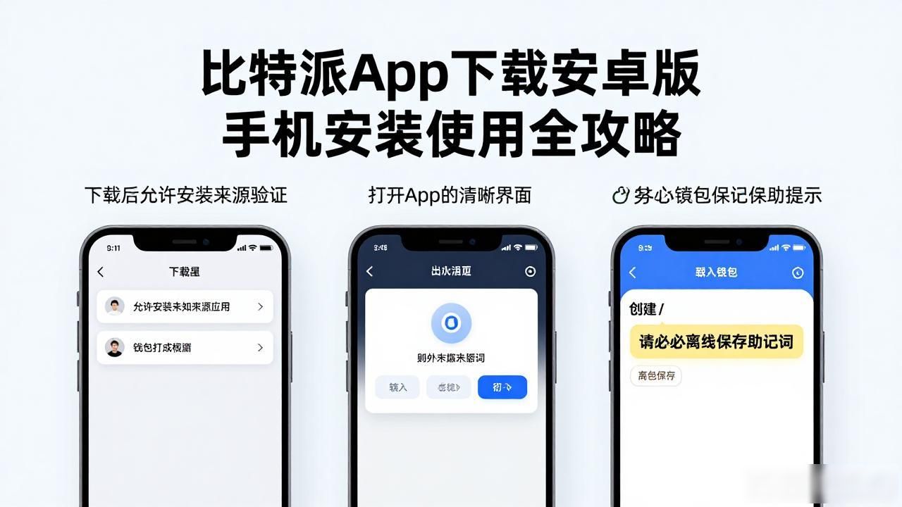 比特派app下载安卓版 手机安装使用全攻略