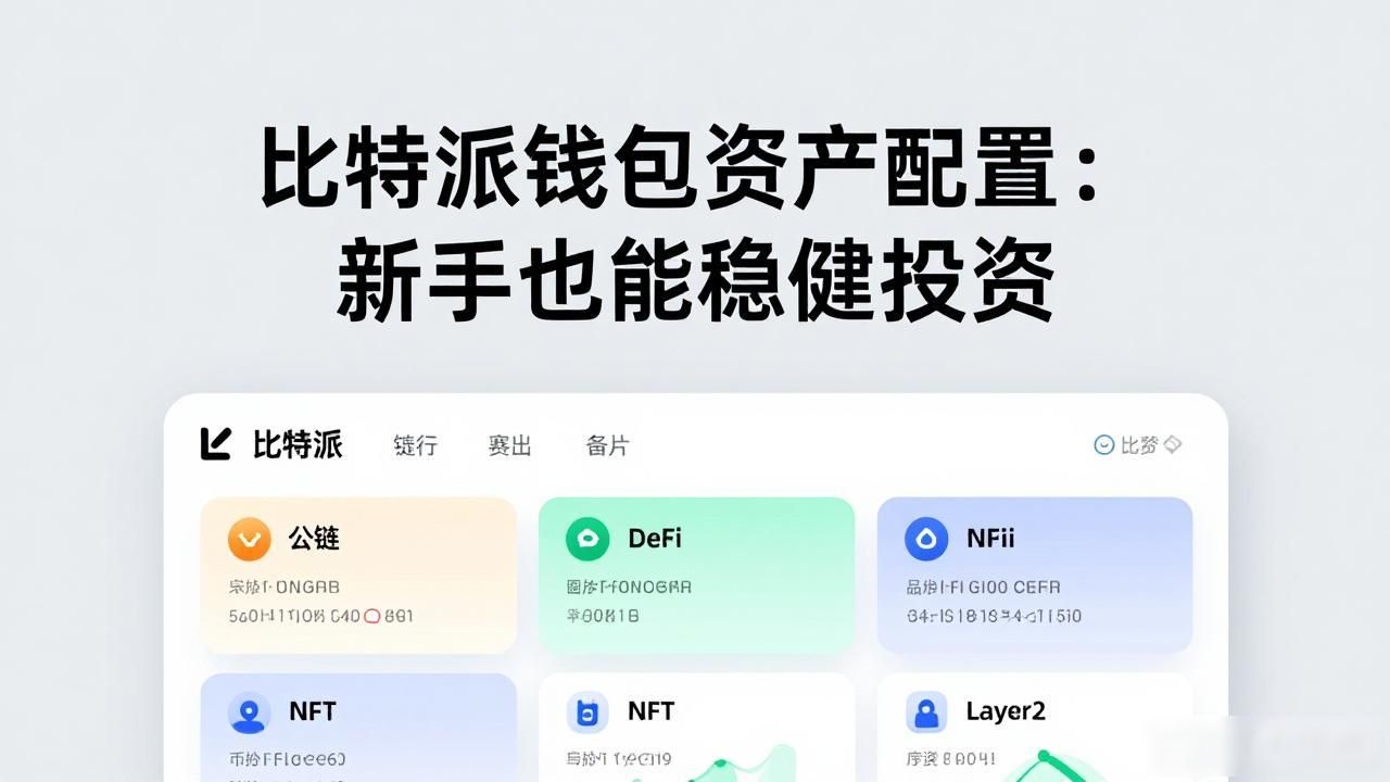 比特派钱包资产配置：新手也能稳健投资