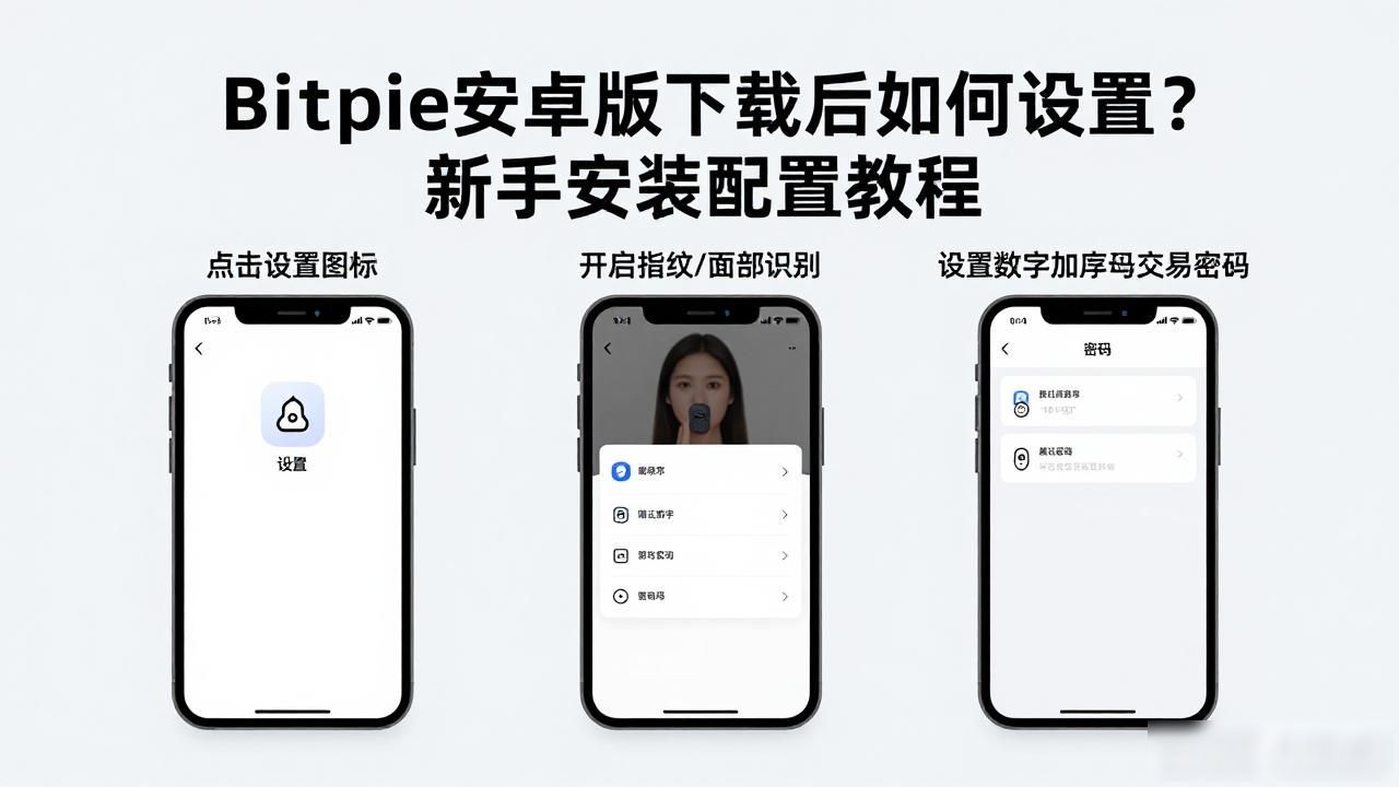 Bitpie安卓版下载后,如何设置?_Bitpie安卓版设置教程_Bitpie钱包安全设置指南