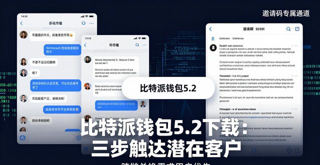 比特派钱包5.2下载：三步触达潜在客户