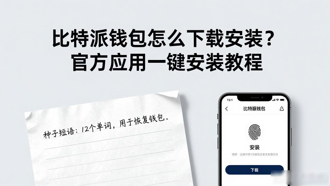 比特派钱包怎么下载安装？官方应用一键安装教程