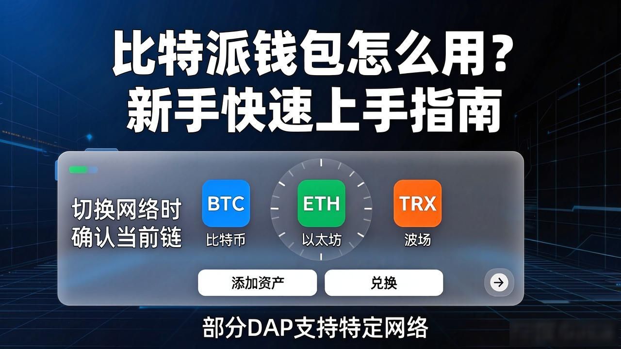 比特派钱包怎么用？新手快速上手指南