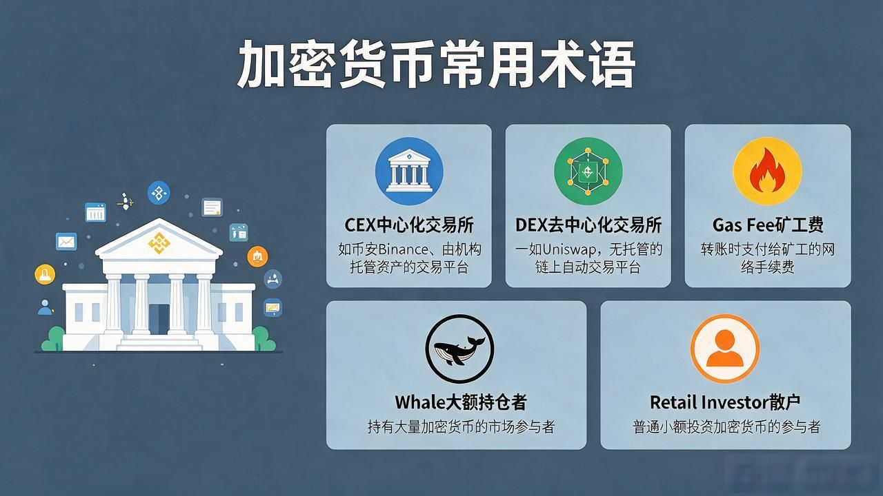 数字货币转英文指南：一文读懂加密货币常用术语