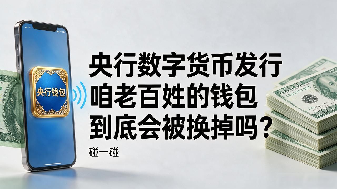 央行数字货币发行 咱老百姓的钱包到底会被换掉吗