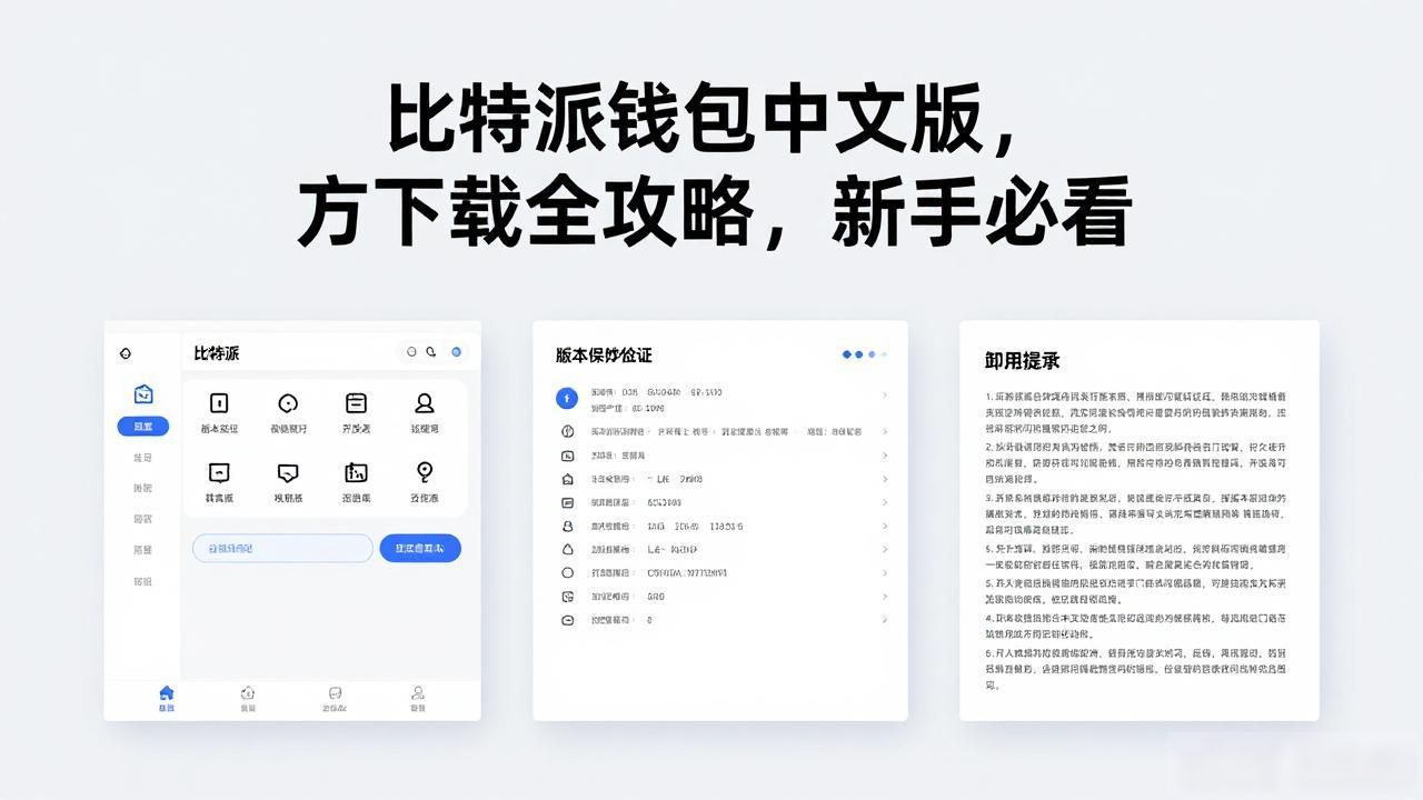 比特派钱包中文版官方下载全攻略，新手必看