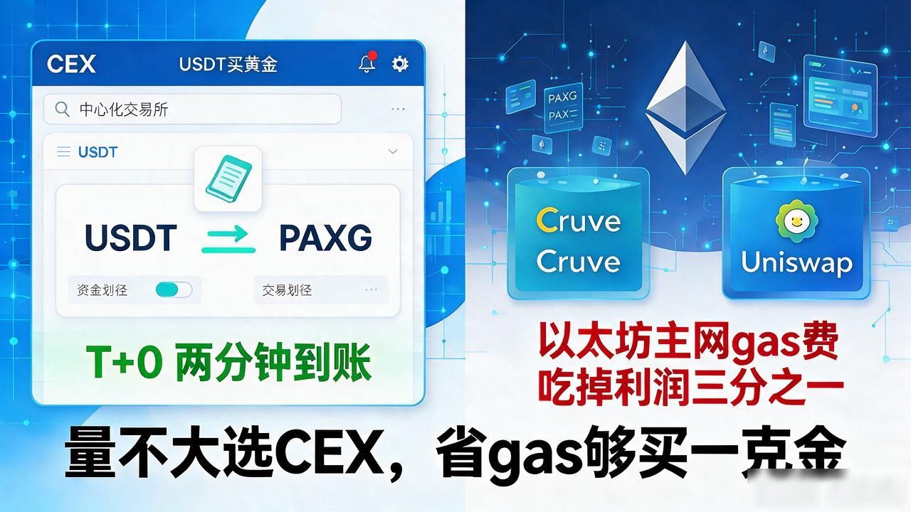 手里有USDT想买黄金？PAXG和XAUT怎么选