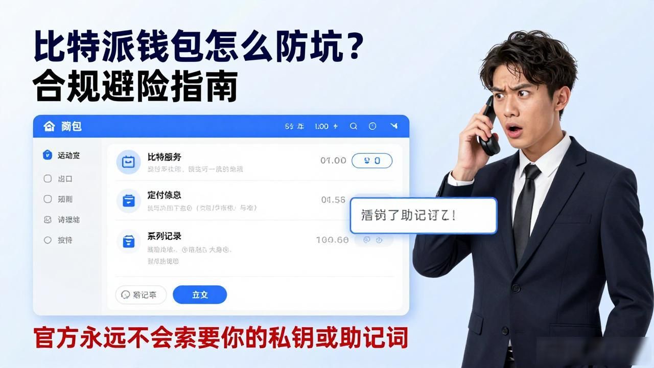 比特派钱包怎么防坑？合规避险指南