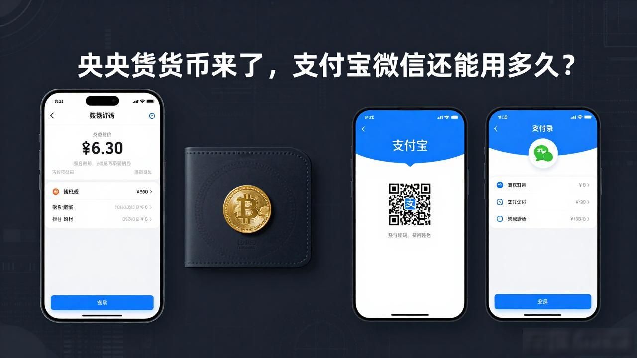 央行数字货币来了，支付宝微信还能用多久？
