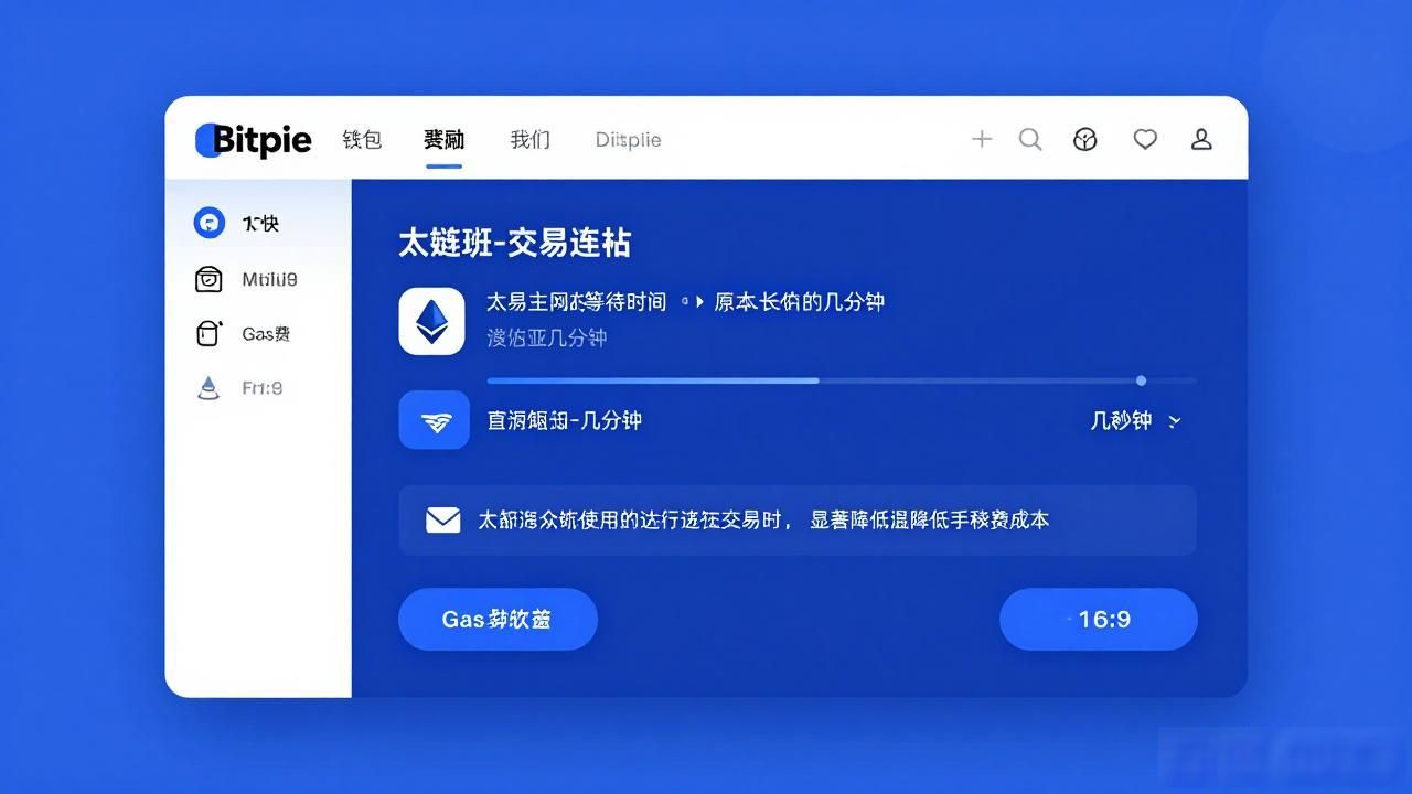Bitpie钱包：多链交易更快，手续费更低