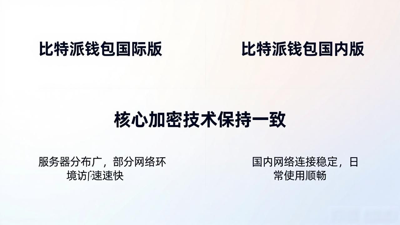 比特派钱包国际版和国内版有啥区别？看这篇就够了
