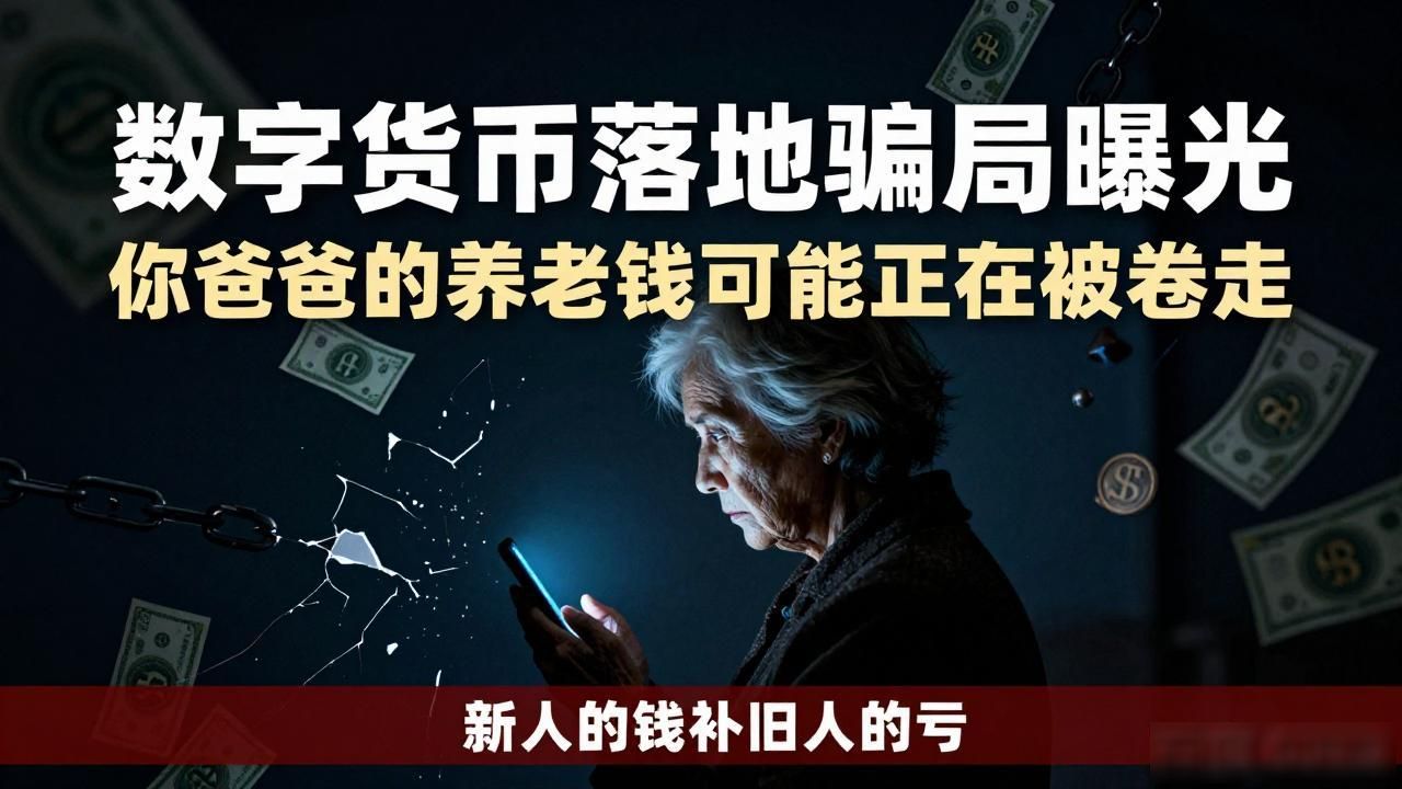 数字货币落地骗局曝光，你爸妈的养老钱可能正在被卷走