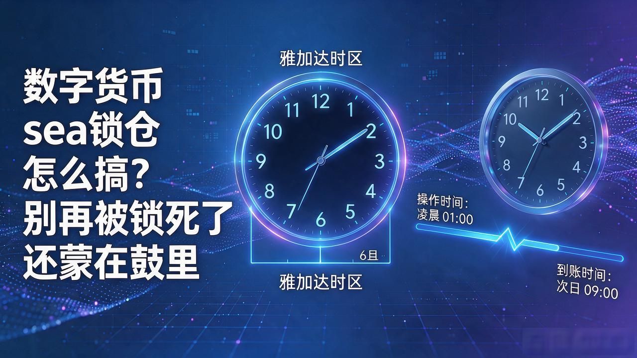 数字货币sea锁仓怎么搞？别再被锁死了还蒙在鼓里