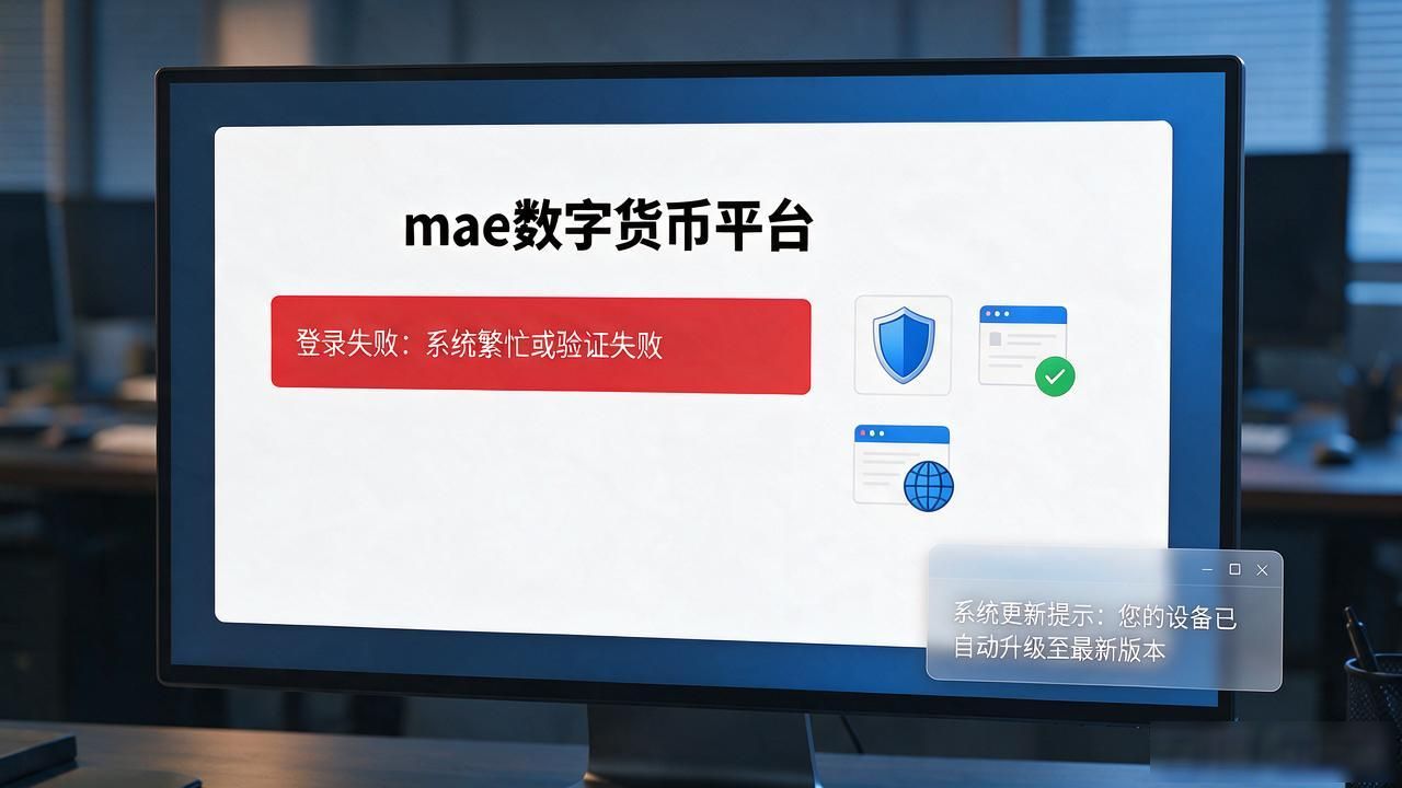 mae数字货币平台登录不了？大概率卡在这几步，逐条排查