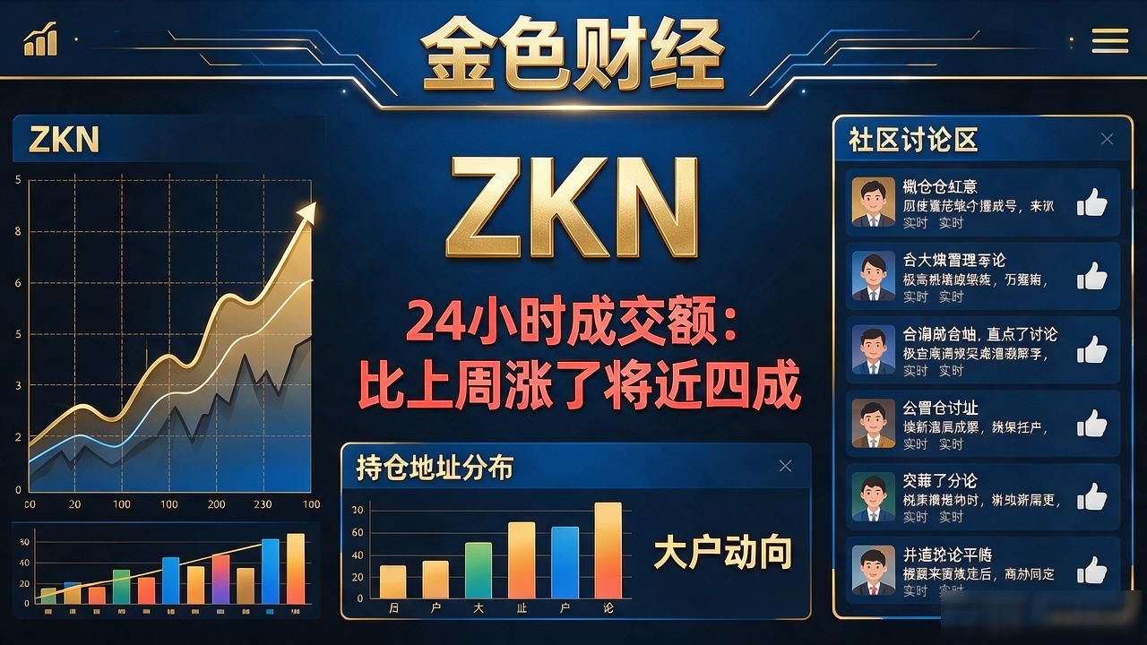 ZKN数字货币最新消息，金色财经上能查到吗