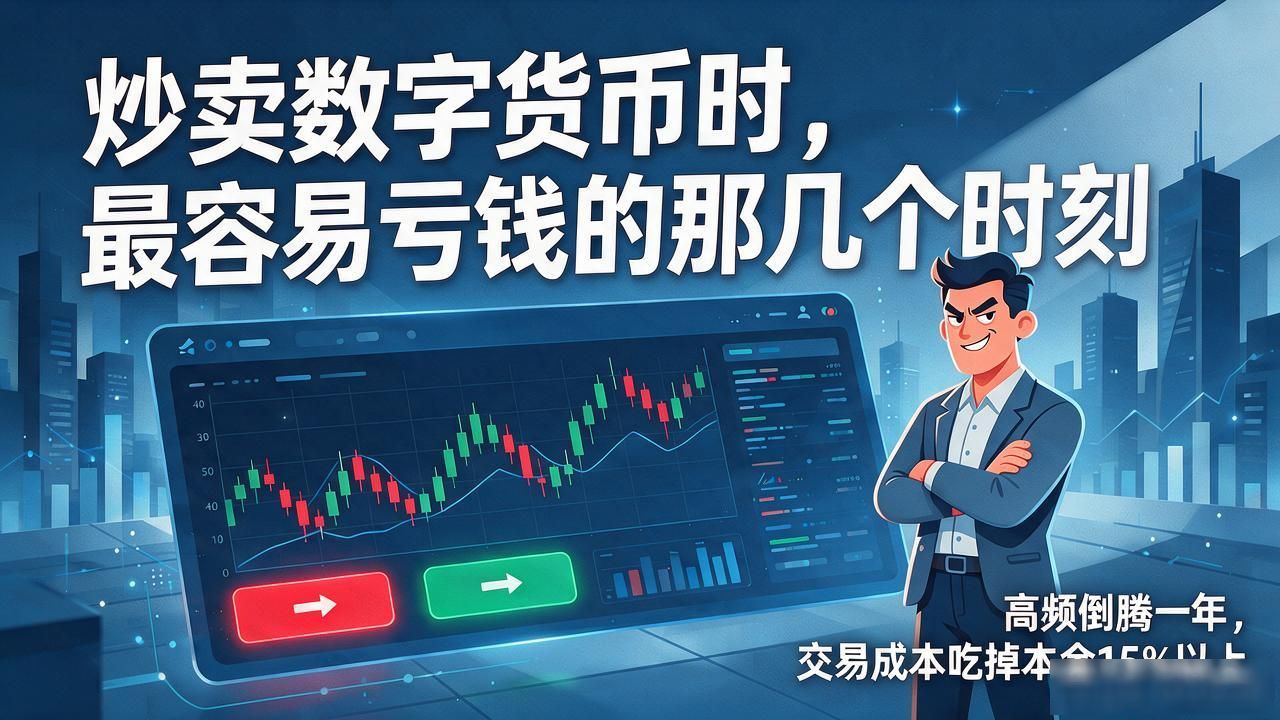 炒卖数字货币时，最容易亏钱的那几个时刻