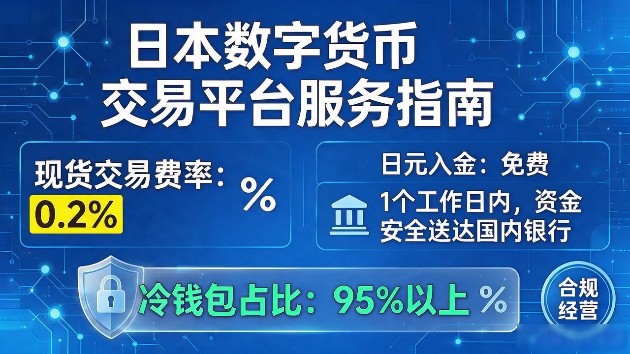 日本本国数字货币平台哪家强，合规、手续费和出金速度是关键