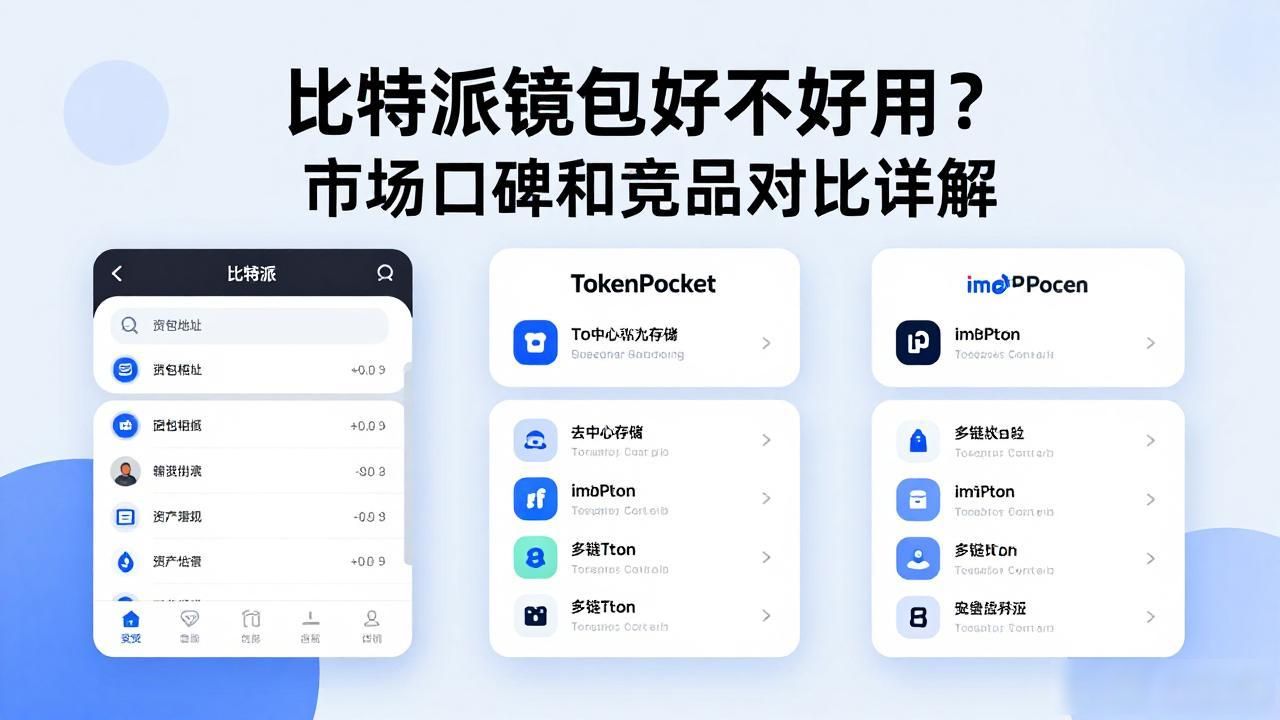 比特派钱包好不好用？市场口碑和竞品对比详解
