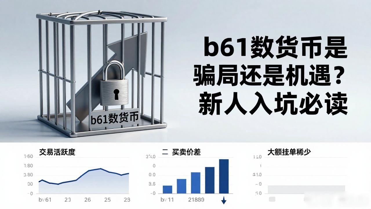 b61数字货币是骗局还是机遇？新人入坑必读