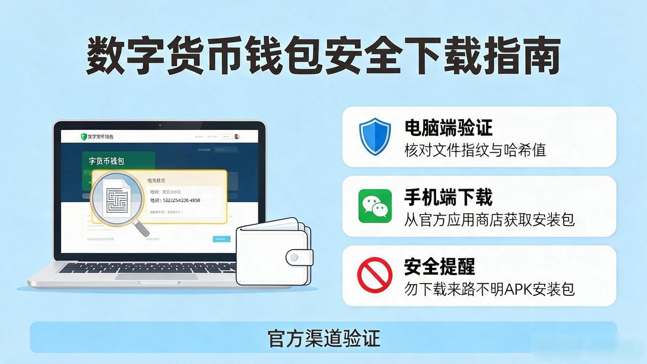 数字货币钱包下载官网 如何找到安全地址