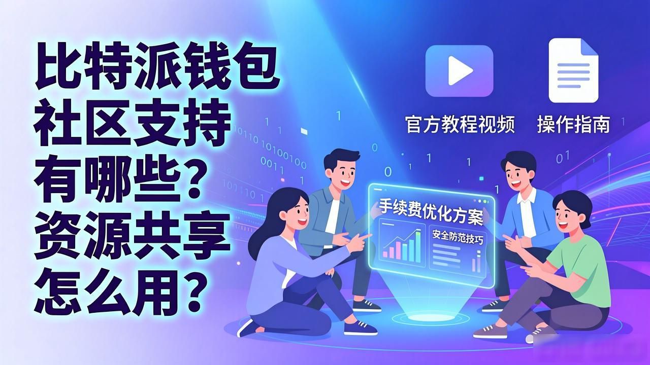 比特派钱包社区支持有哪些？资源共享怎么用？