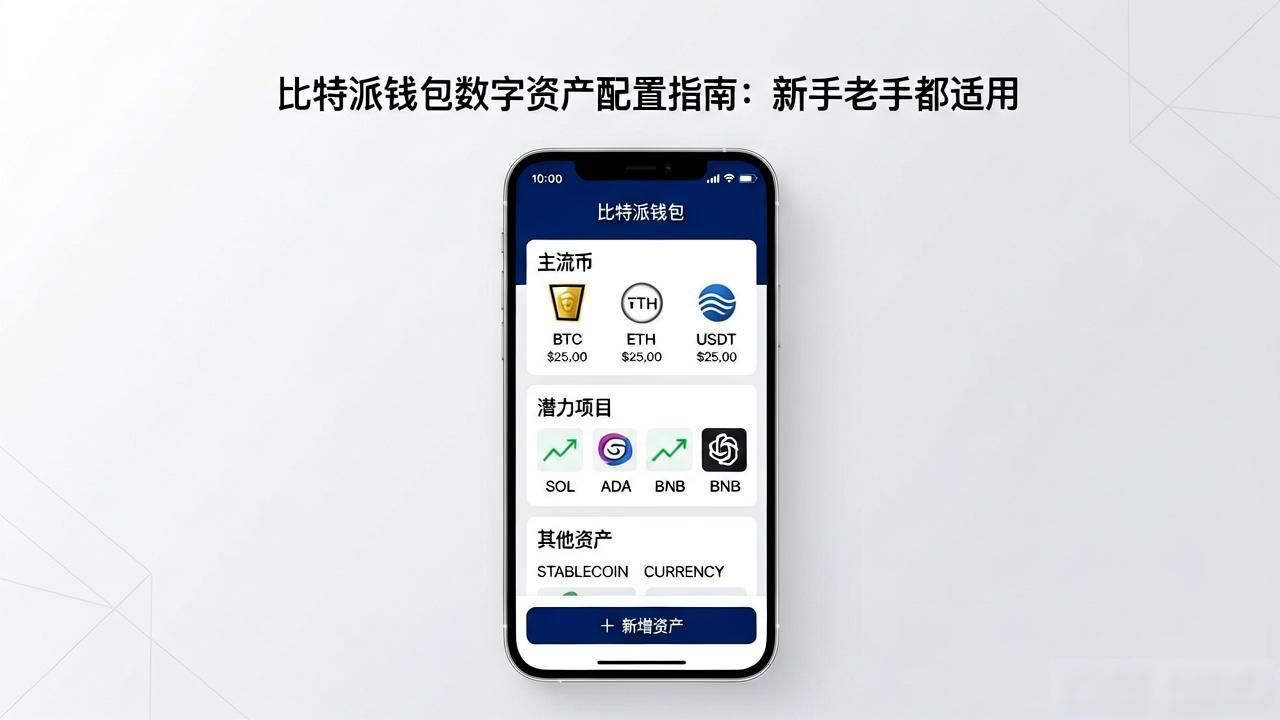 比特派钱包数字资产配置指南：新手老手都适用