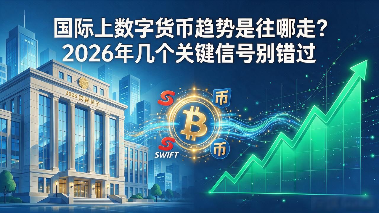 国际上数字货币趋势是往哪走？2026年几个关键信号别错过