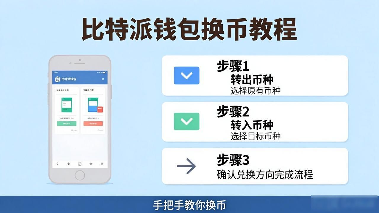 手机比特派钱包怎么兑换币种？手把手教你换币