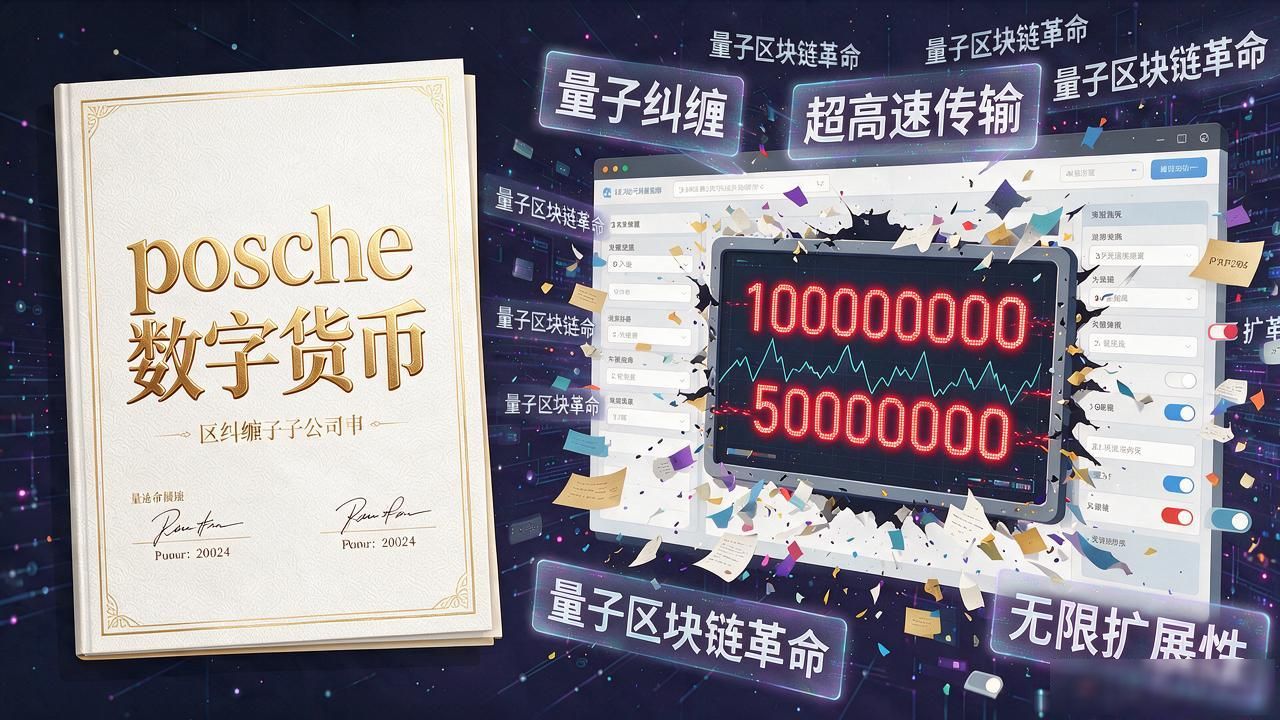 posche数字货币是真的假的？别交学费了，我替你把坑踩完