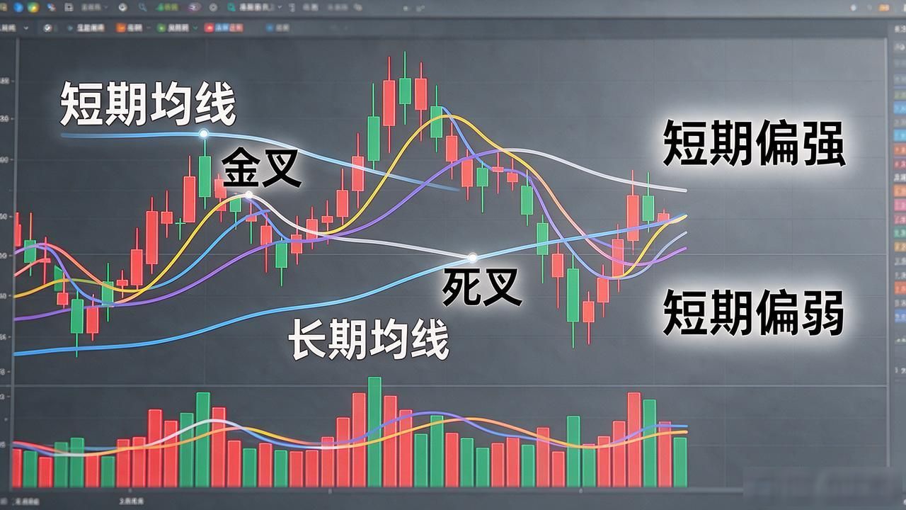 数字货币交易里的MA是啥？新手别被一堆均线术语吓住