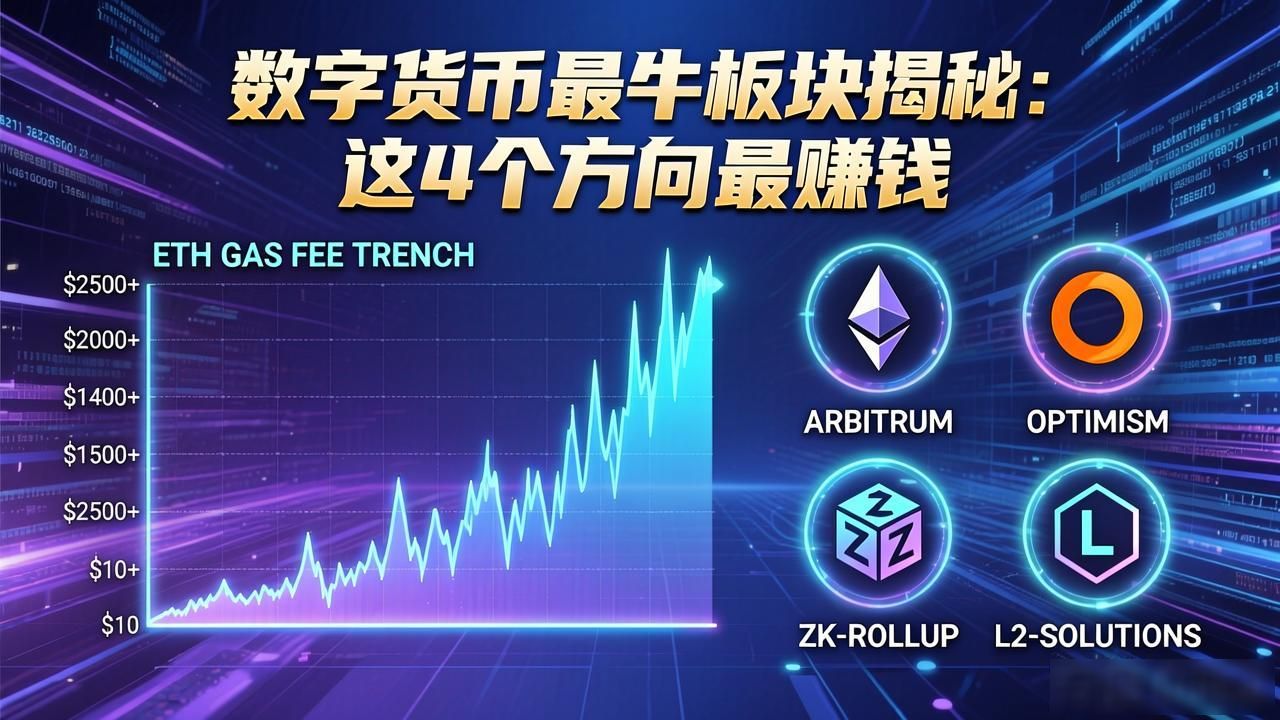数字货币最牛板块揭秘：这4个方向最赚钱
