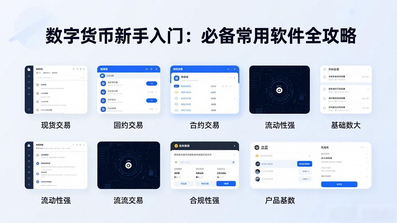 数字货币新手入门：必备常用软件全攻略