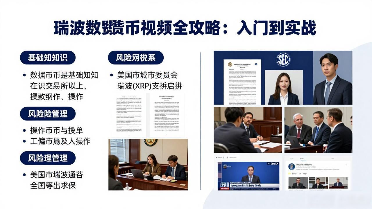 瑞波数字货币视频全攻略：入门到实战