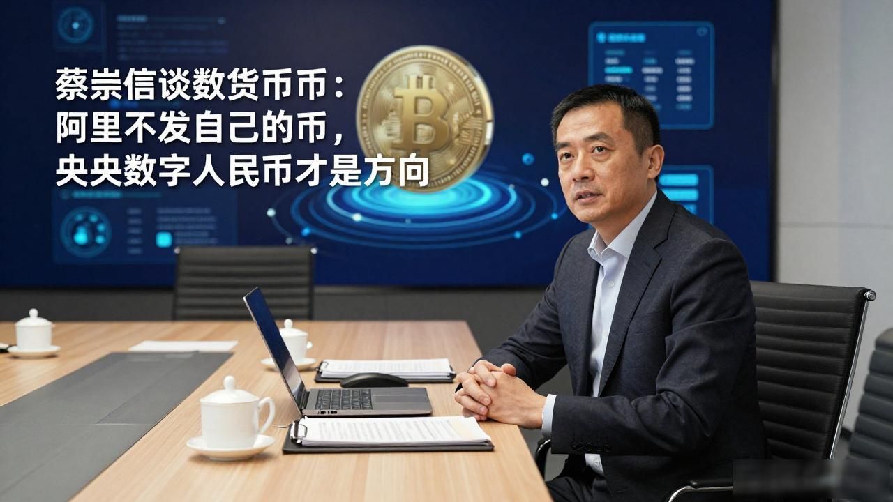 蔡崇信谈数字货币：阿里不发自己的币，央行数字人民币才是方向